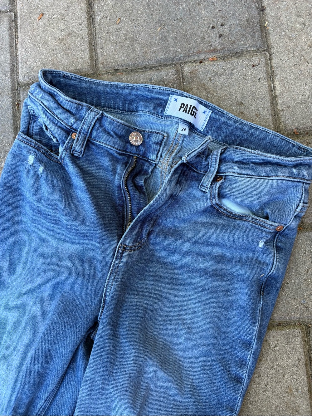 PAIGE High Rise Laurel Canyon 32" Bootcut Jean - Hackney - Picture 5 of 12
